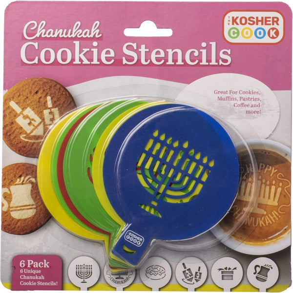 Chanukah Cookie Stencils