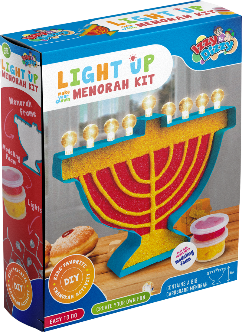 Light Up Menorah Kit