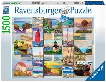 1500 Pc Puzzle | Coastal Collage
