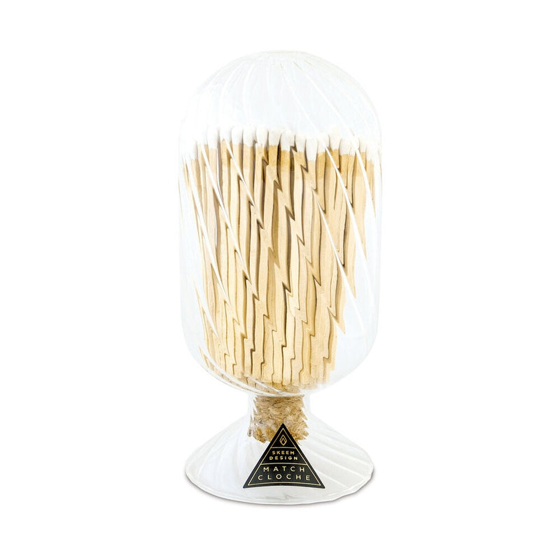 Helix Match Cloche | White