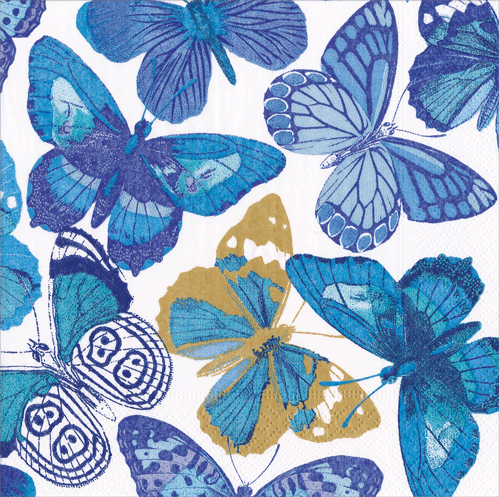 Luncheon | Blue Butterflies