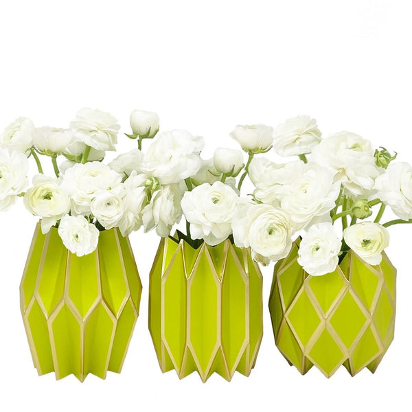 Vase Wrap Set | Chartreuse