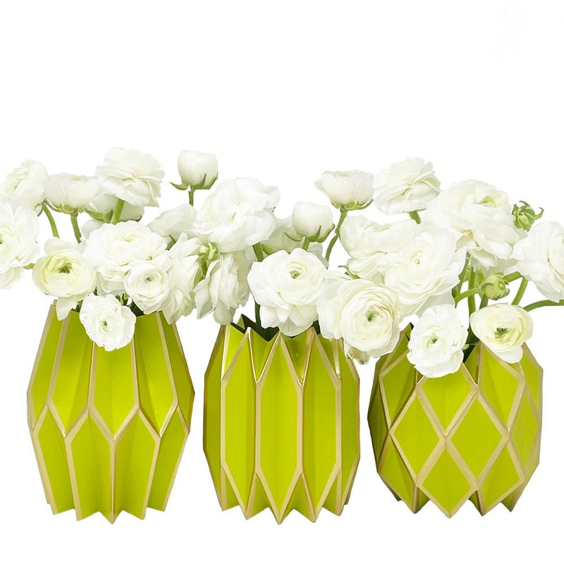 Vase Wrap Set | Chartreuse
