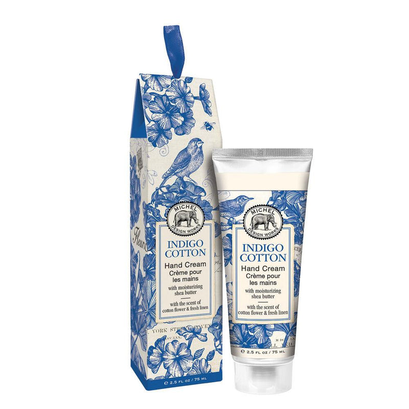 2.5oz Hand Cream | Indigo Cotton