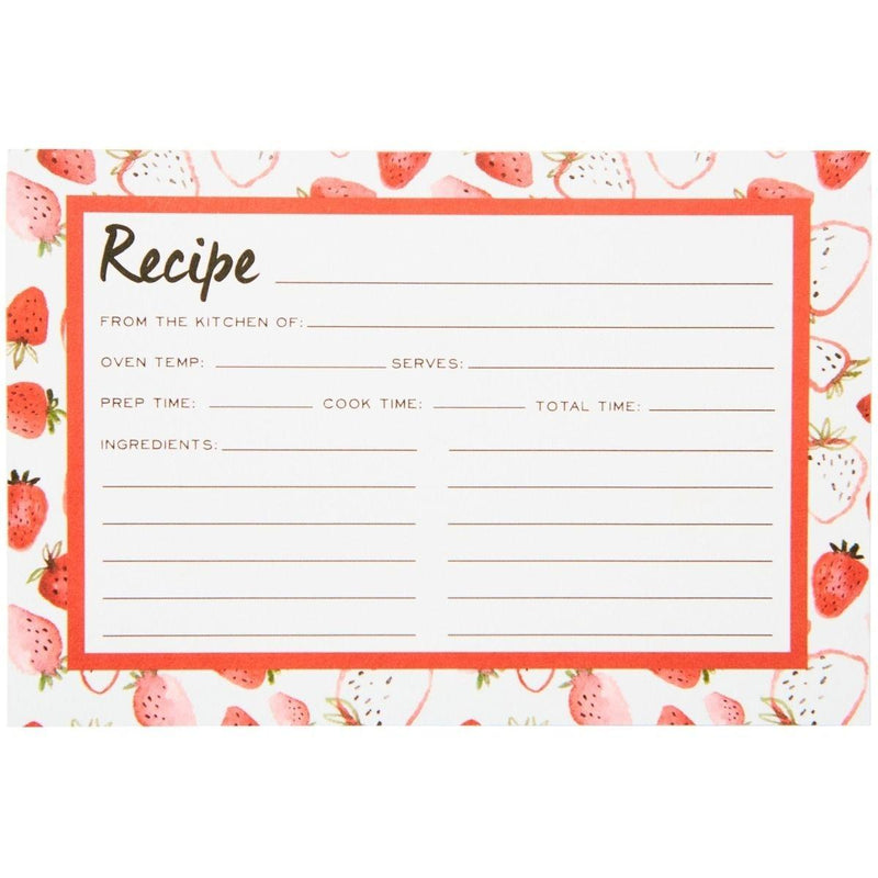 Recipe Cards | Strawberry Fields