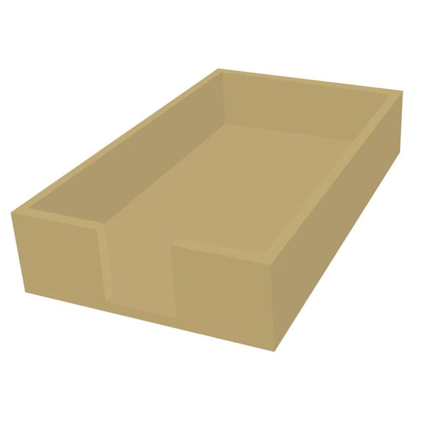 Guest Towel Holder | Gold Wood