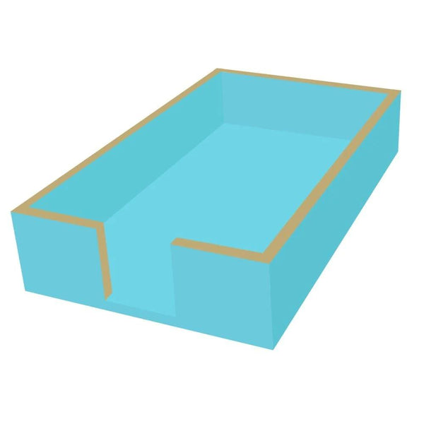 Guest Towel Holder | Aqua Wood