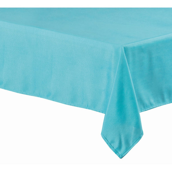 Tablecloth | 60 x 108 Inch | Solid Aqua