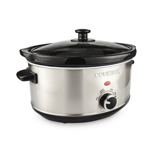 Slow Cooker | 3.5Qt Oval | Stainless