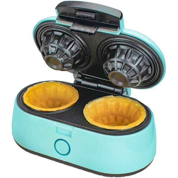 Waffle Bowl Maker | Blue