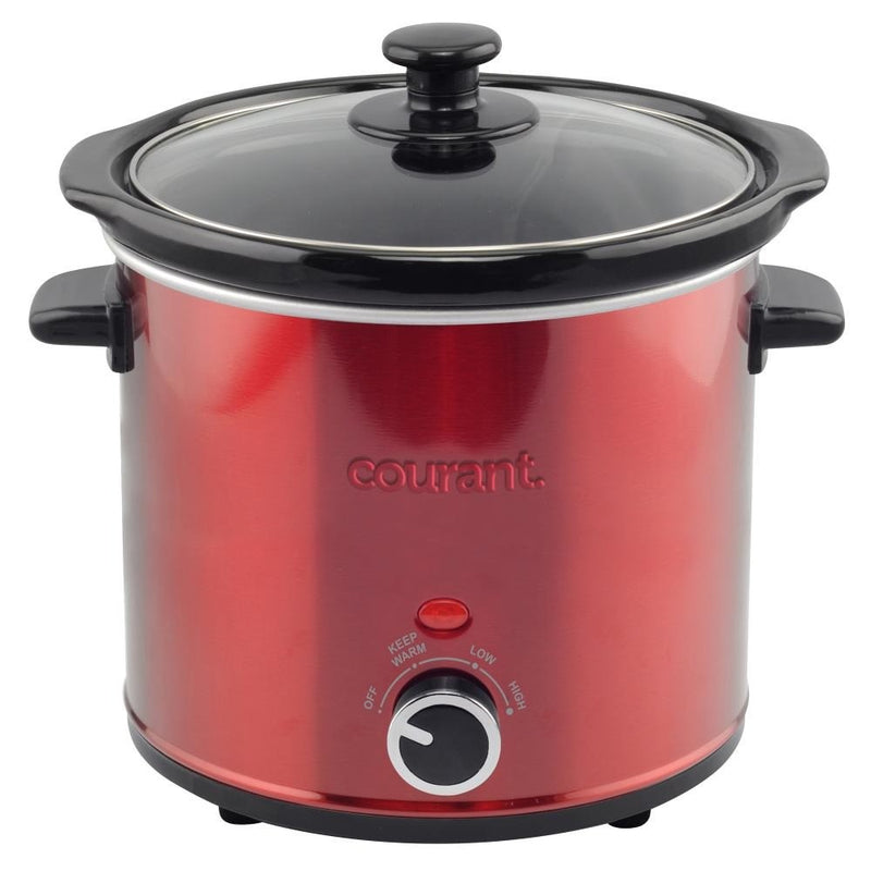 Slow Cooker | 3.2 Qt | Red