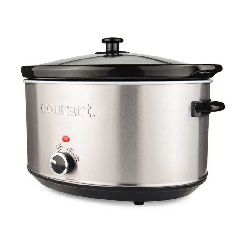 Slow Cooker | 8.5 Qt Stainless Steel Oval