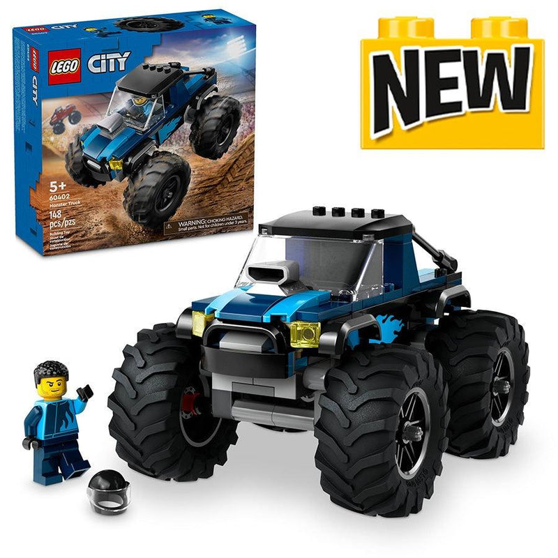 City | Blue Monster Truck