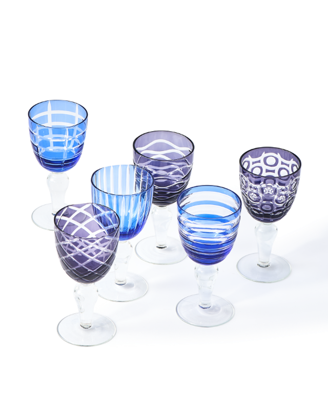 Goblet Set | Cobalt Mix