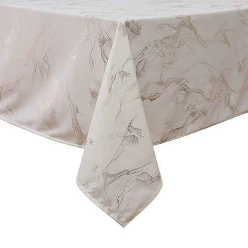Tablecloth | Stormy White/Gold