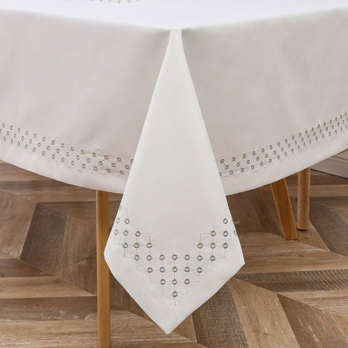 Tablecloth | Gold/Silver Mini Circle