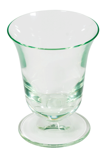 Flared Goblet | Green Acrylic