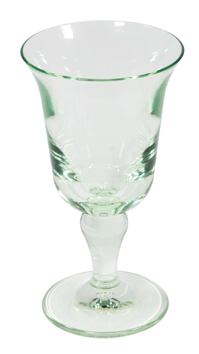 Flared Goblet | Green Acrylic