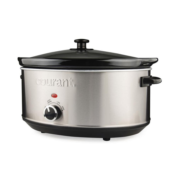 Slow Cooker | 7 Qt | Stainless Steel Oval