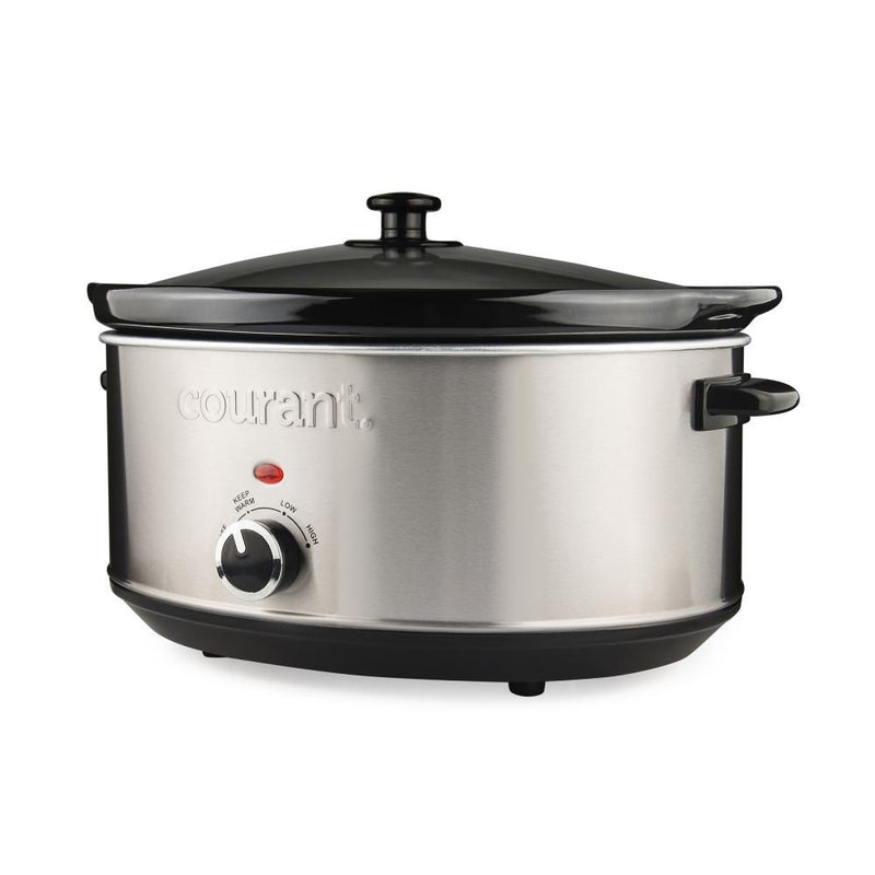 Slow Cooker | 7 Qt | Stainless Steel Oval