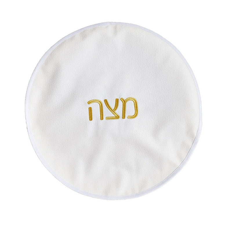 Matzah Cover | Gold Stitched Pleather