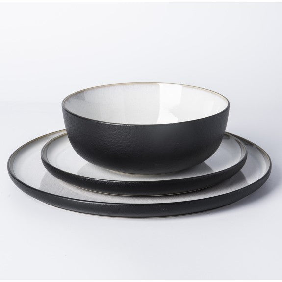 Quartz Noir Dinnerset for 4