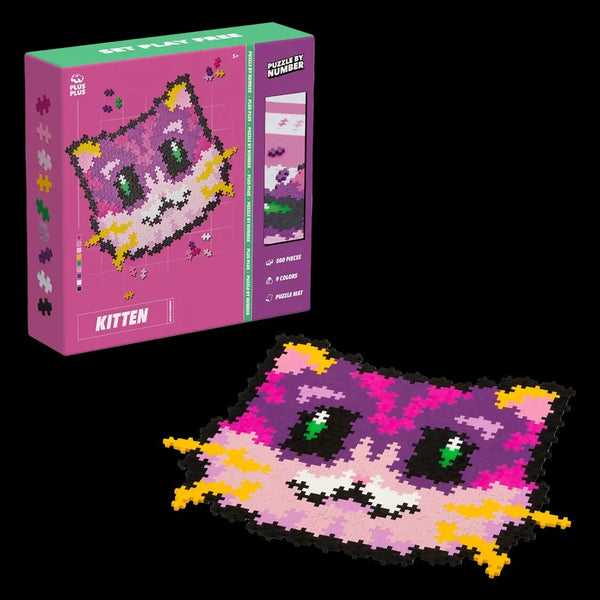 Puzzle by Number | Kitten
