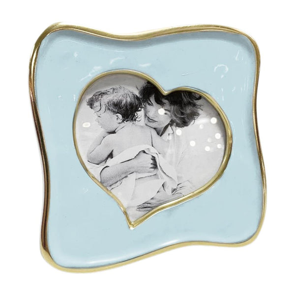 Encanto 5x5 Frame | Blue Curved Heart
