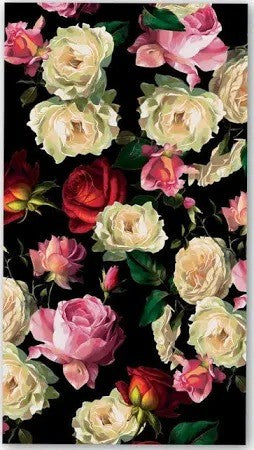 Hostess Napkins | Midnight Rose