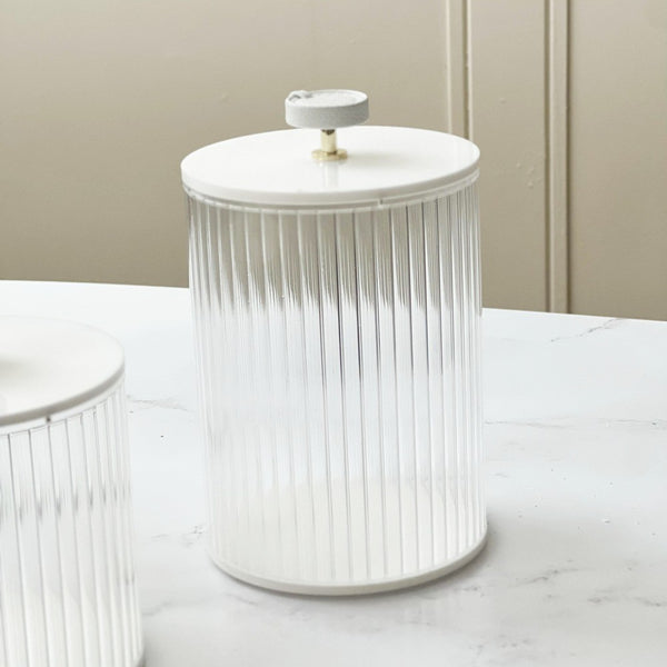 Medium Cookie Jar | Leather Handle