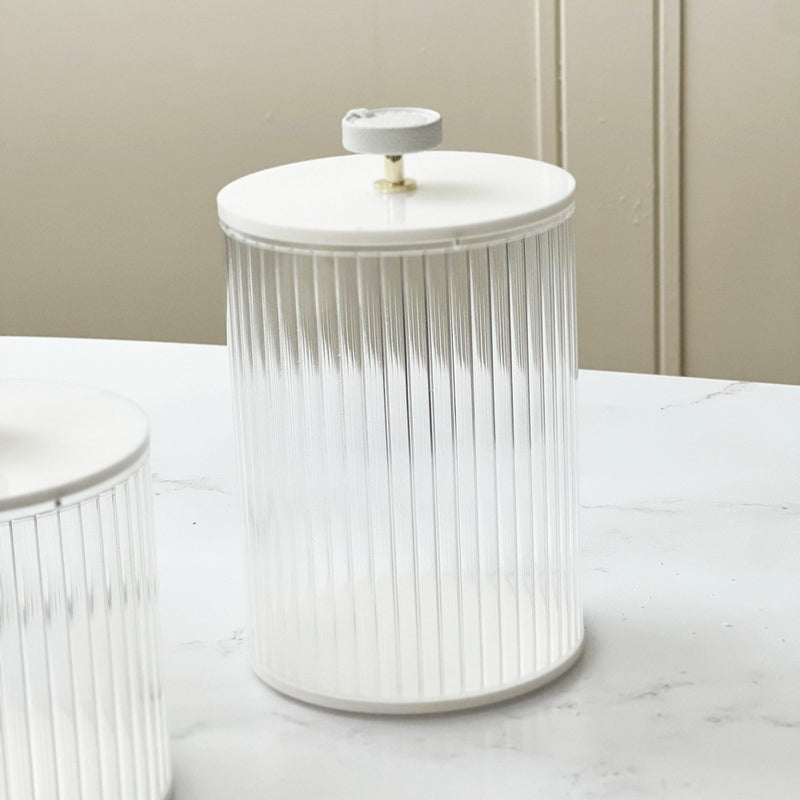 Medium Cookie Jar | Leather Handle