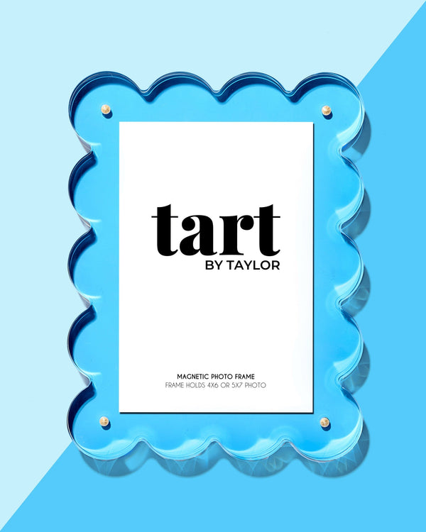Picture Frame | Neon Blue Acrylic