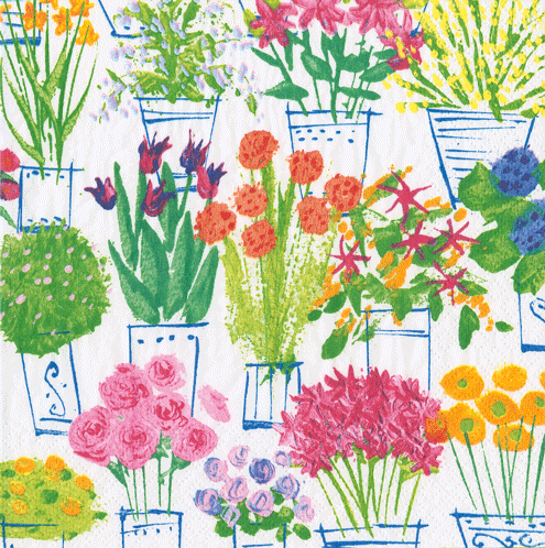 Luncheon Napkin | Flower Market