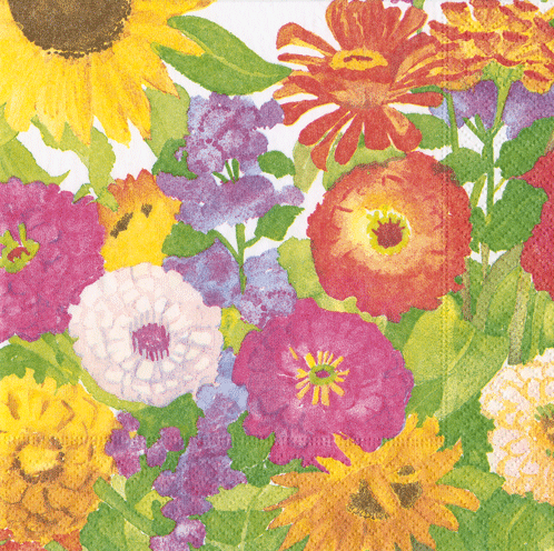 Luncheon Napkin | Midsummer Blooms