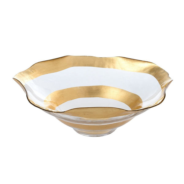 Large Bowl | Gold Stripe