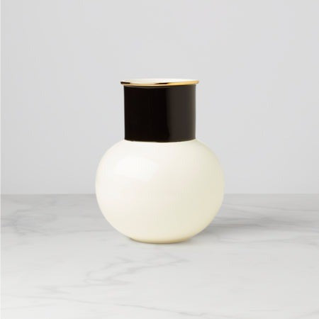 Vase | Make It Pop | White/Black Bouquet