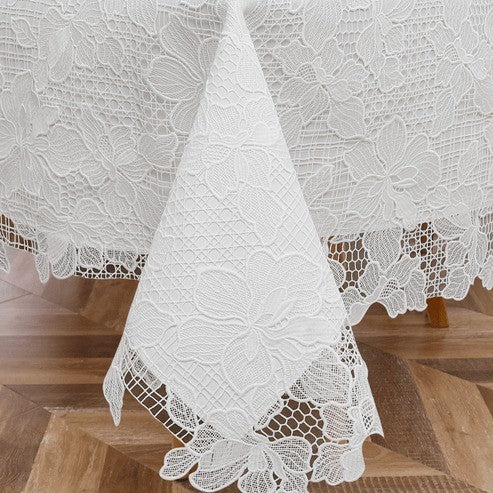 Tablecloth | Lace Flower Lined