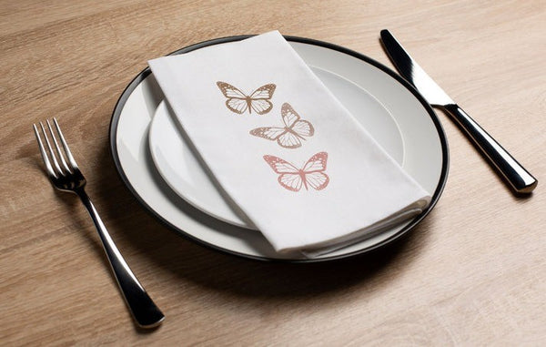 Guest Towels | Butterfly Trio