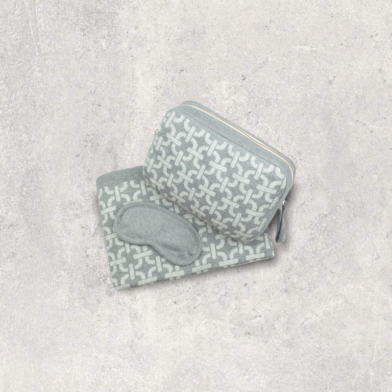 Pink Lemonade Travel Set Grey/Vanilla Chain