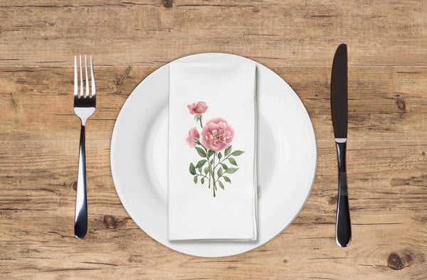 Guest Towels | Blush Roses