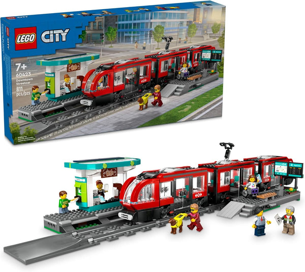City | Downtown Street Car and Station