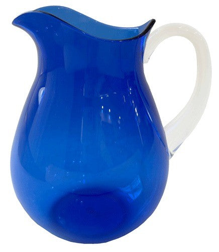 Acrylic Jug | Cobalt/Clear
