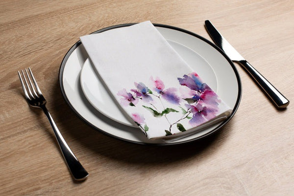 Guest Towels | Floral Stain