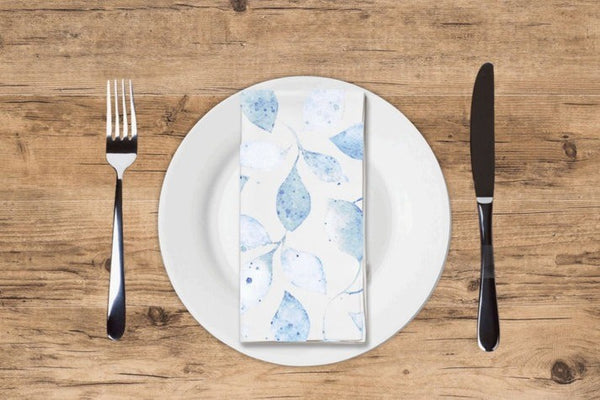 Guest Towels | Frosted Leaves
