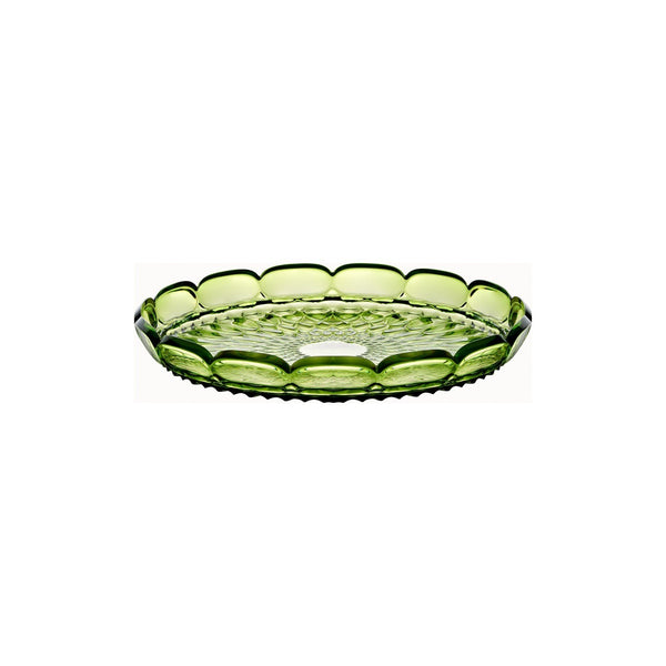 Vanity Small Round Tray | Water Lily Green