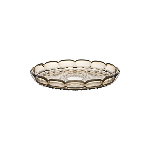 Vanity Small Round Tray | Smoke