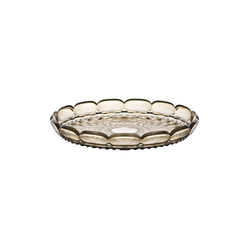 Vanity Small Round Tray | Smoke