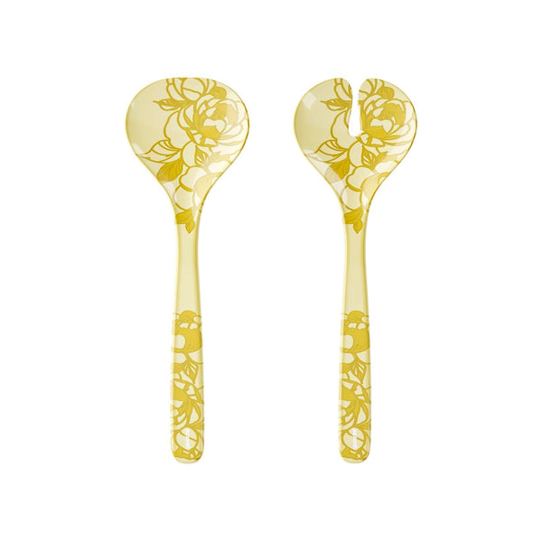 Salad Servers | Josephine | Dusty Yellow