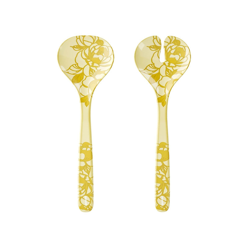 Salad Servers | Josephine | Dusty Yellow