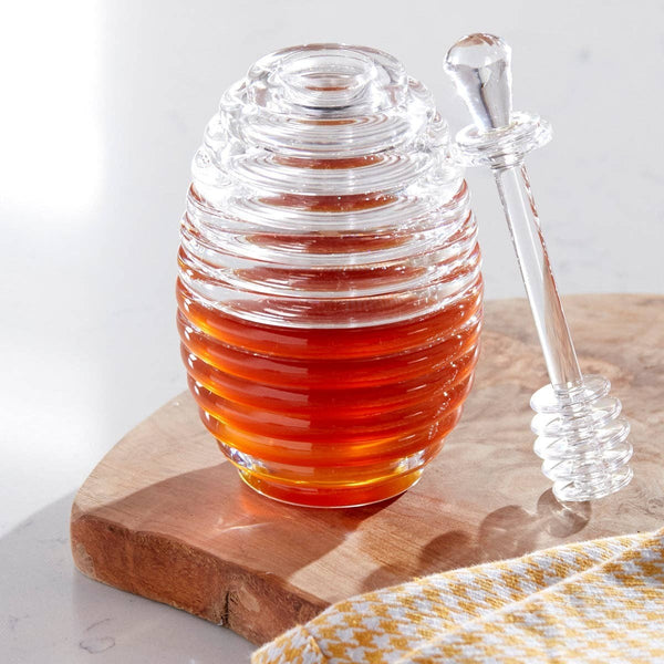 Acrylic Honey Pot with Dipper